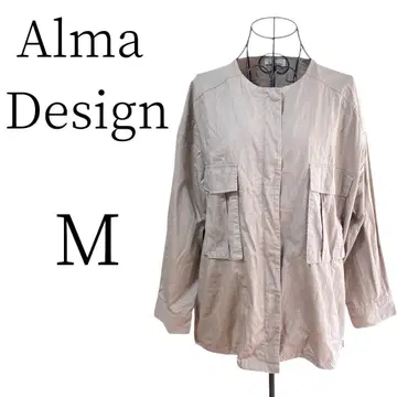 새상품급 Alma Design 알마 디자인 긴팔 모즈 코트 M