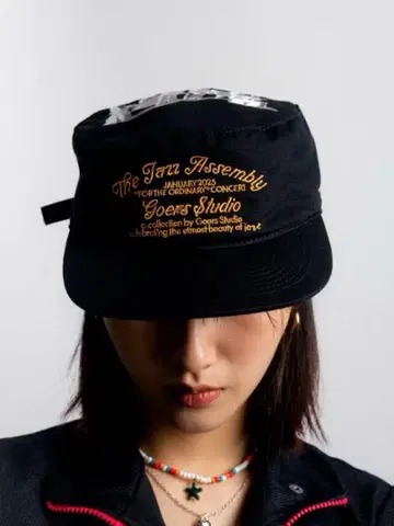 필박스 캡 Goers Studio(블랙)