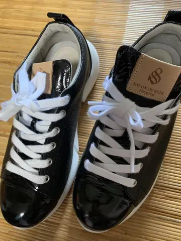 SALON DE GRES 블랙스니커즈 PREMIUM