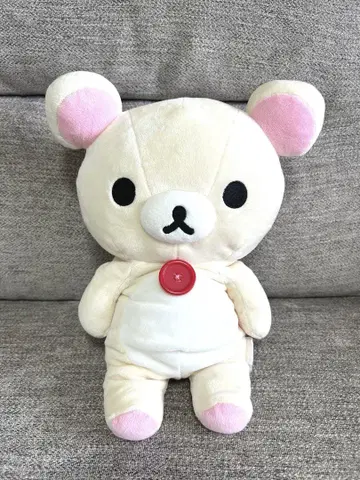 코리락쿠마 봉제 인형 M 전체 길이 약 30cm 리락쿠마