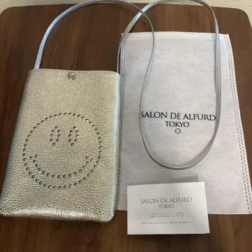 SALON DE ALFURD 골드 스마일 숄더백