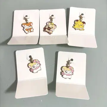 방가방가 햄토리 메탈 참 5개 세트