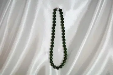 그린 제이드 목걸이 약 40cm