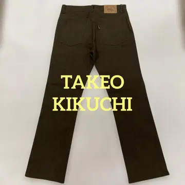 TAKEO KIKUCHI 남성용 바지 SIZE3 브라운 #1425