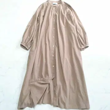 어반 리서치 사니 라벨 롱 셔츠 원피스 F