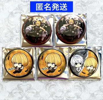 DEATH NOTE 데스노트 럭키 캔뱃지 메로 5개