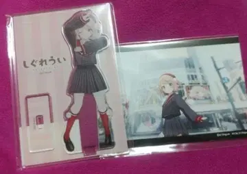 시구레우이 시부야 TSUTAYA 아크릴 스탠드 3D 엽서 세트