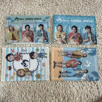 Mrs. GREEN APPLE 비주얼 시트 로손 컴플리트