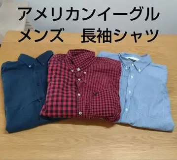 AMERICAN EAGLE OUTFITTERS 긴팔 셔츠 3세트
