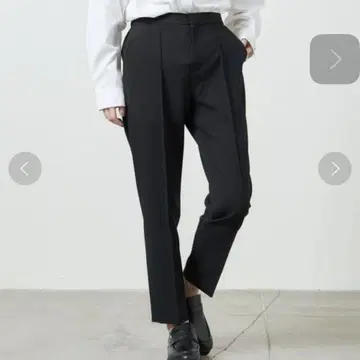 MARW UNITED ARROWS 테이퍼드 팬츠 블랙 36