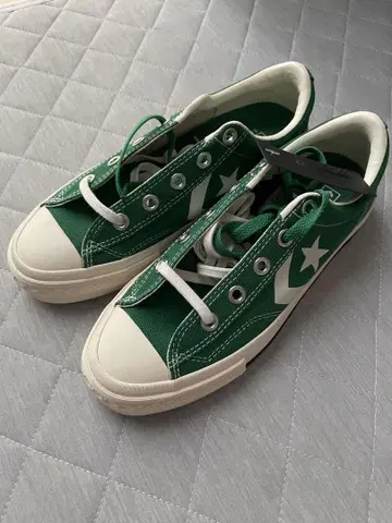 CONVERSE 스케이트보드 스니커즈 24.5cm 그린