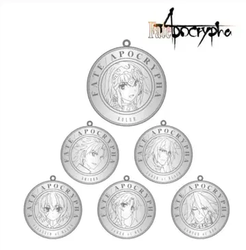 Fate/Apocrypha 트레이딩 메탈 코인 참 BOX