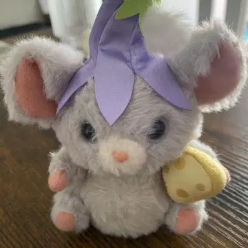 도쿄디즈니씨 판타지 스프링스 치즈 봉제 인형 키링