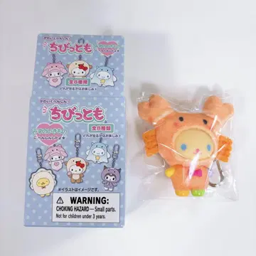 산리오 치비토모 미즈노이키모노 우사하나 키링 Sanrio