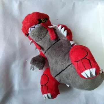 그라돈 빨간색 공룡 봉제 인형 약 30cm