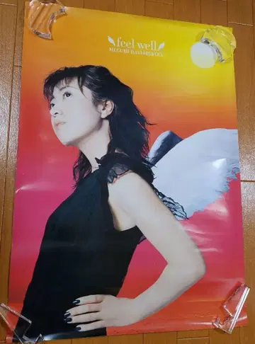 하야시바 메구미 feel well B2 포스터