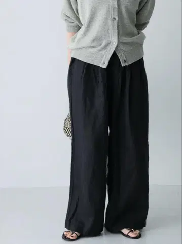 카구레 린넨 이지 팬츠