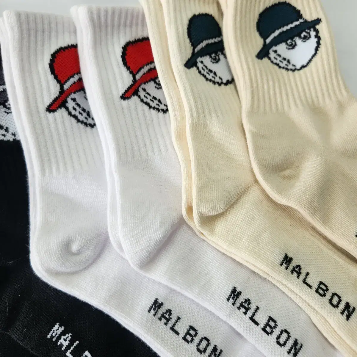 Malbon Socks 6 Pairs #말본,#말본양말,#양말,#장목양말 on