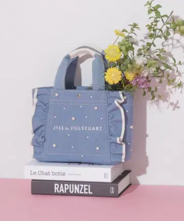 JILL by JILL STUART 펄 프릴 토트백