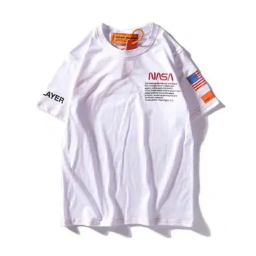 Heron Preston NASA 콜라보 티셔츠 XL 화이트