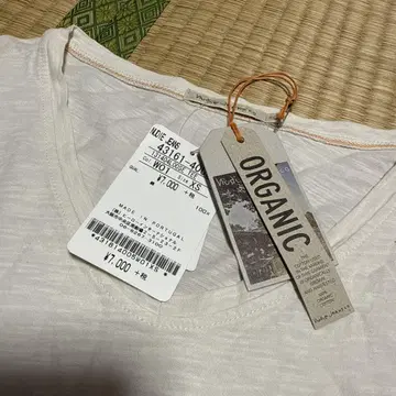 미사용 새상품 nudie jeans 오가닉 코튼 티셔츠 사이즈 XS