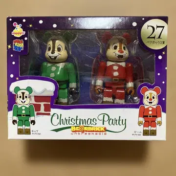 BE@RBRICK 크리스마스 파티 칩, 데일 산타 Ver.