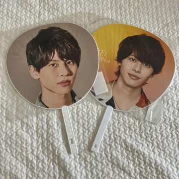 B&ZAI 야가라 아키라 부채 2개 세트