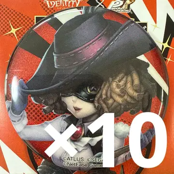 정원사 - 느와르 IdentityV 제5인격 x 페르소나5 캔뱃지 10개