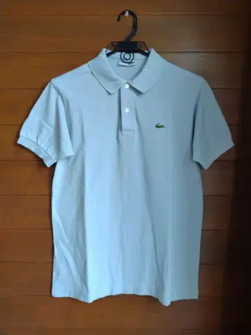 Lacoste 스카이블루 피케 셔츠
