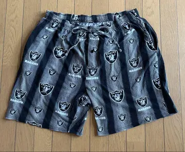 NFL 레이더스 팀 의류 숏팬츠 파자마 팬츠