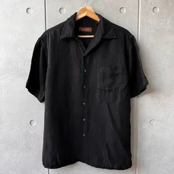 Tasso Elba 반팔 셔츠 블랙