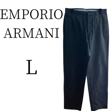 새상품급 EMPORIO ARMANI 엠포리오 아르마니 블랙 팬츠 L