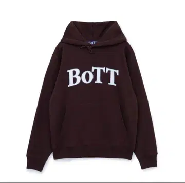 BoTT OG 로고 풀오버 후드 티 BROWN
