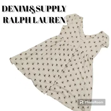 RALPH LAUREN 튜닉 원피스 프렌치 슬리브 레트로