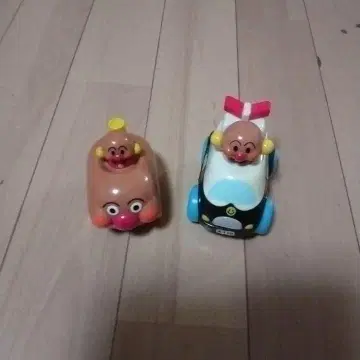 레트로 호빵맨 완구 카 2개 세트