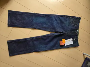 ETRO 다크 블루 스트레이트 레그 데님 36