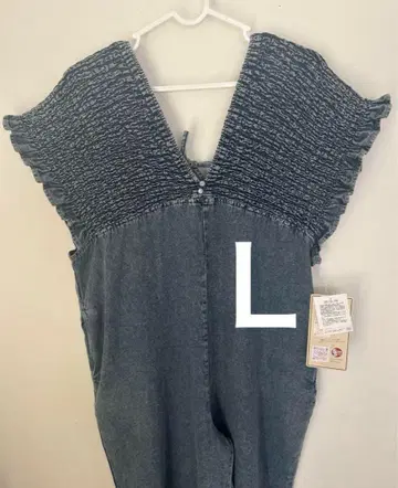 시마무라 Laxdantia 셔링 살로펫 데님 색스 L
