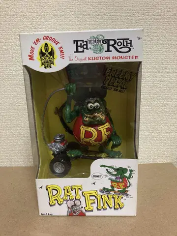 RAT FINK Ed 'Big Daddy' Roth 피규어