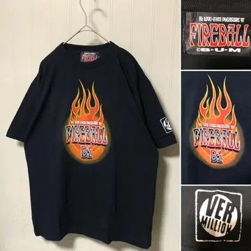 B'z LIVE GYM PLEASURE '97 FIREBALL 티셔츠