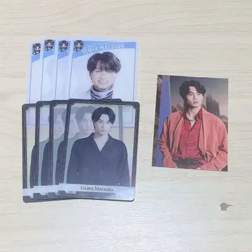 마츠다 겐타 트레이딩 카드 9장 세트