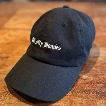 All My Homies 6Panel CAP 블랙 캡 ZORN