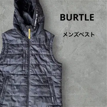 BURTLE 5034 카모플라 패턴 충전재 베스트 L 사이즈