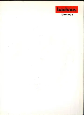 도록 바우하우스 1919-1933 (1995년)