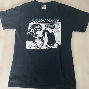 FRUIT OF THE LOOM SONIC YOUTH 그래픽 티셔츠