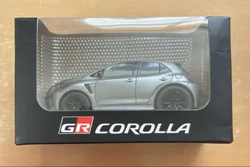 도요타 GR 코롤라 풀백 카 실버