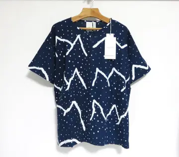 Snow peak x LOCAL WEAR IWATE 티셔츠 네이비