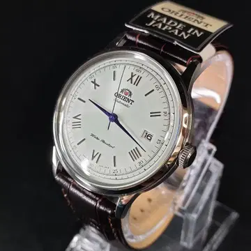 컨디션 최상 ORIENT 오리엔트 AC00 화이트 브라운 오토매틱 남성용