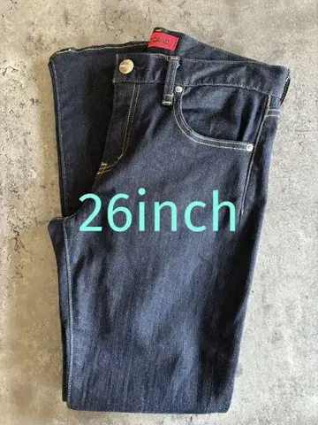 RED CARD 기념일 테이퍼드 데님 팬츠 사이즈 26