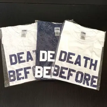 TILT DEATH BEFORE DISCO 티셔츠 3색 세트 L 사이즈