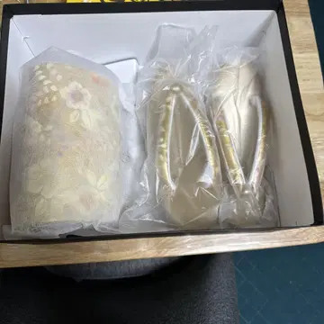 벚꽃 무늬의 조리와 백 세트